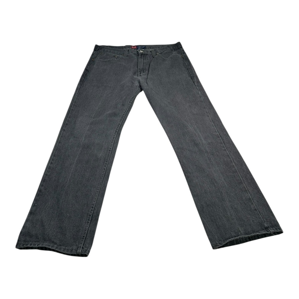 Cambridge Classics Straight Fit Men's Charcoal Gray Denim Jeans W36 L30‎